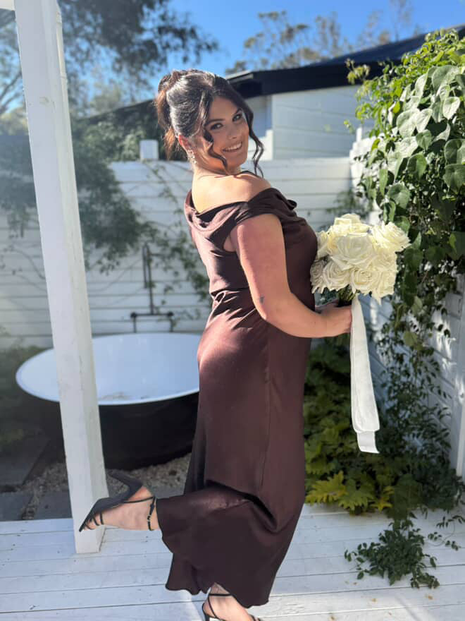 BEC & BRIDGE - Sol Asym Maxi Dress (AU 12)