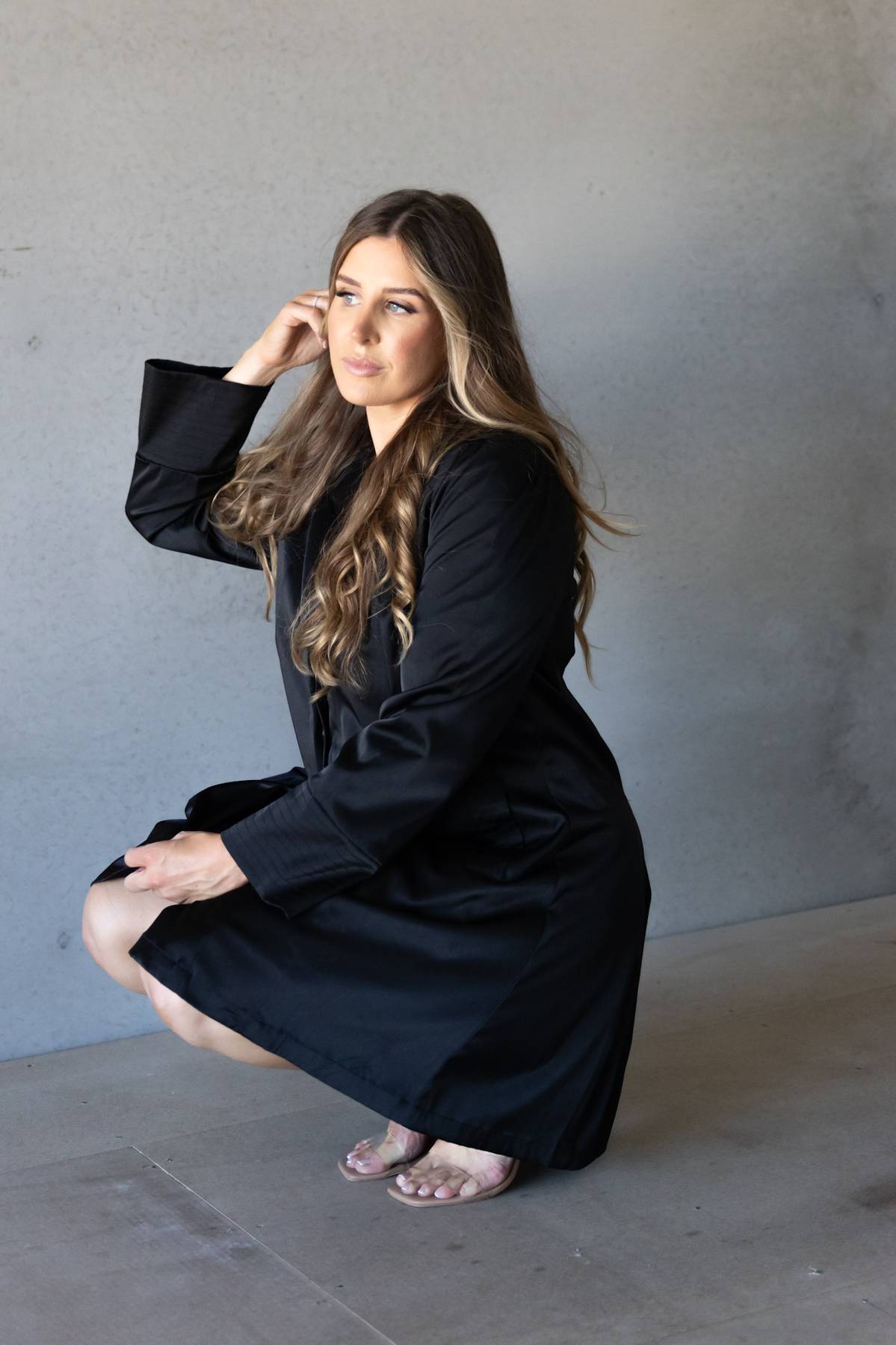 GORDON SMITH - Black Blazer Dress (AU 16)