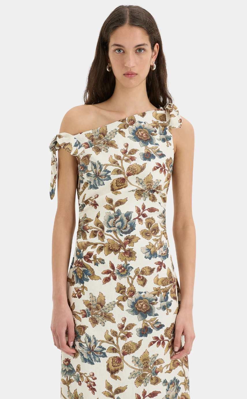 SIR - Eleanora off the shoulder midi dress (Size 0)