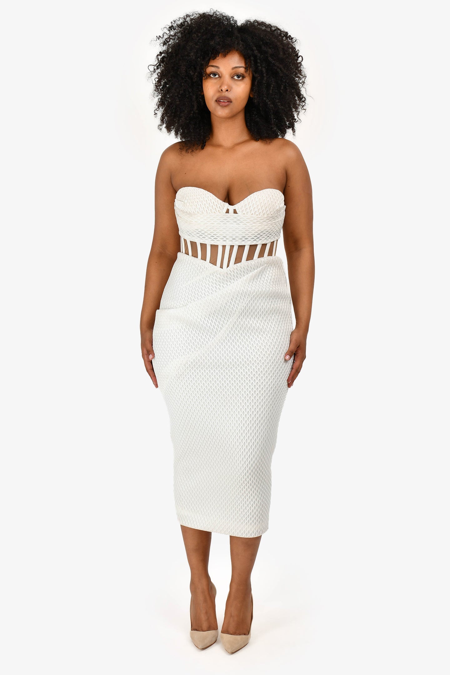 ELIYA THE LABEL - Zariah Midi Dress (AU 10/12)