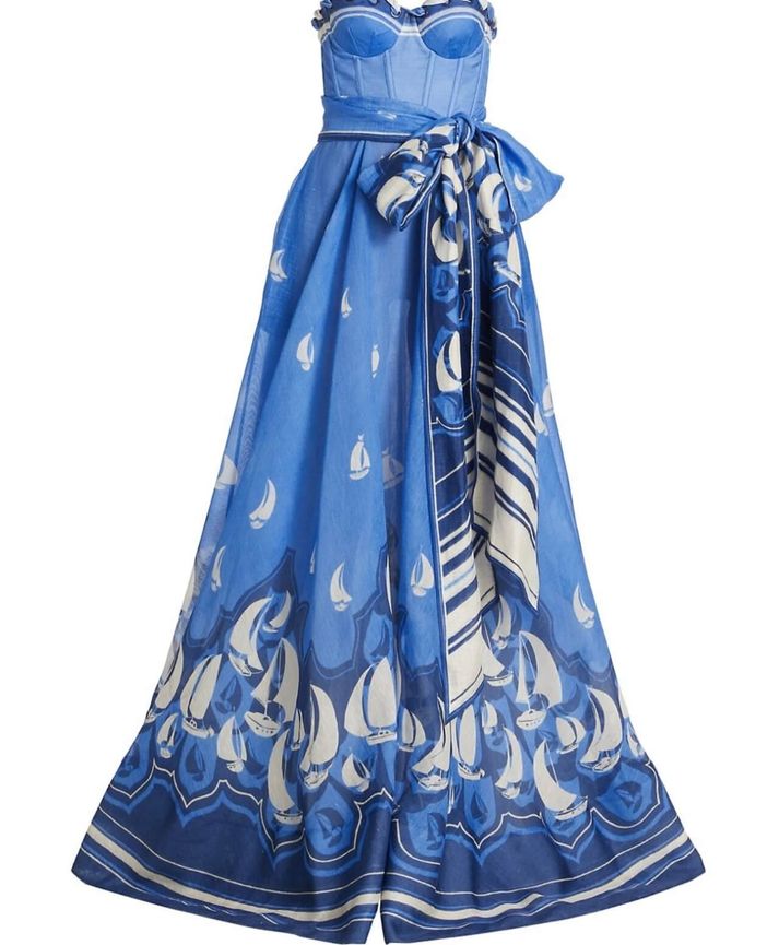 ZIMMERMANN - High Tide Eyelet Maxi Dress (AU 8/10)