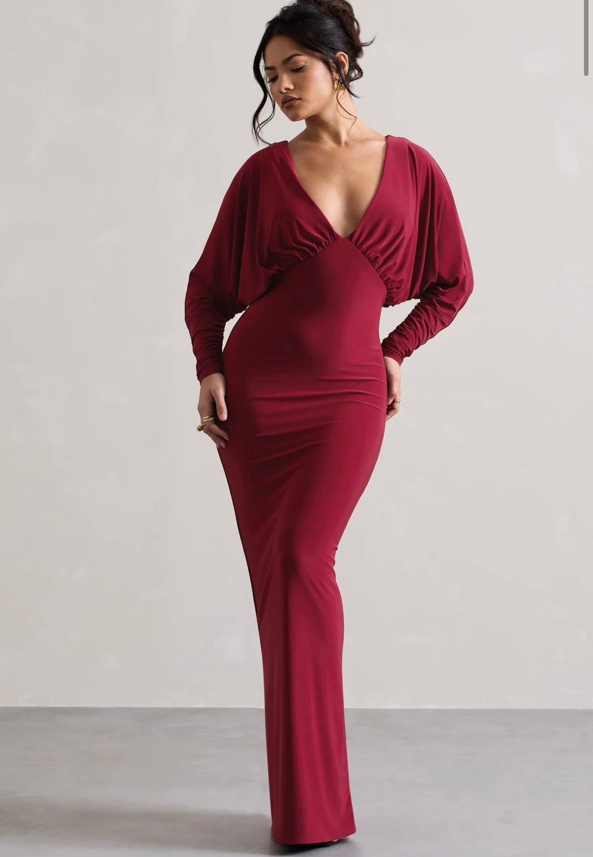 CLUB LONDON - Ruth Dress in Berry (AU 12/14)