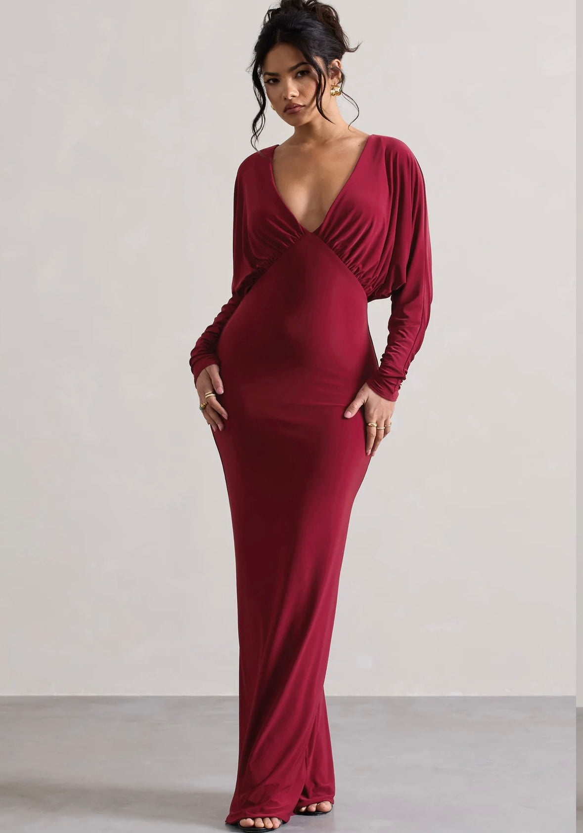 CLUB LONDON - Ruth Dress in Berry (AU 12/14)