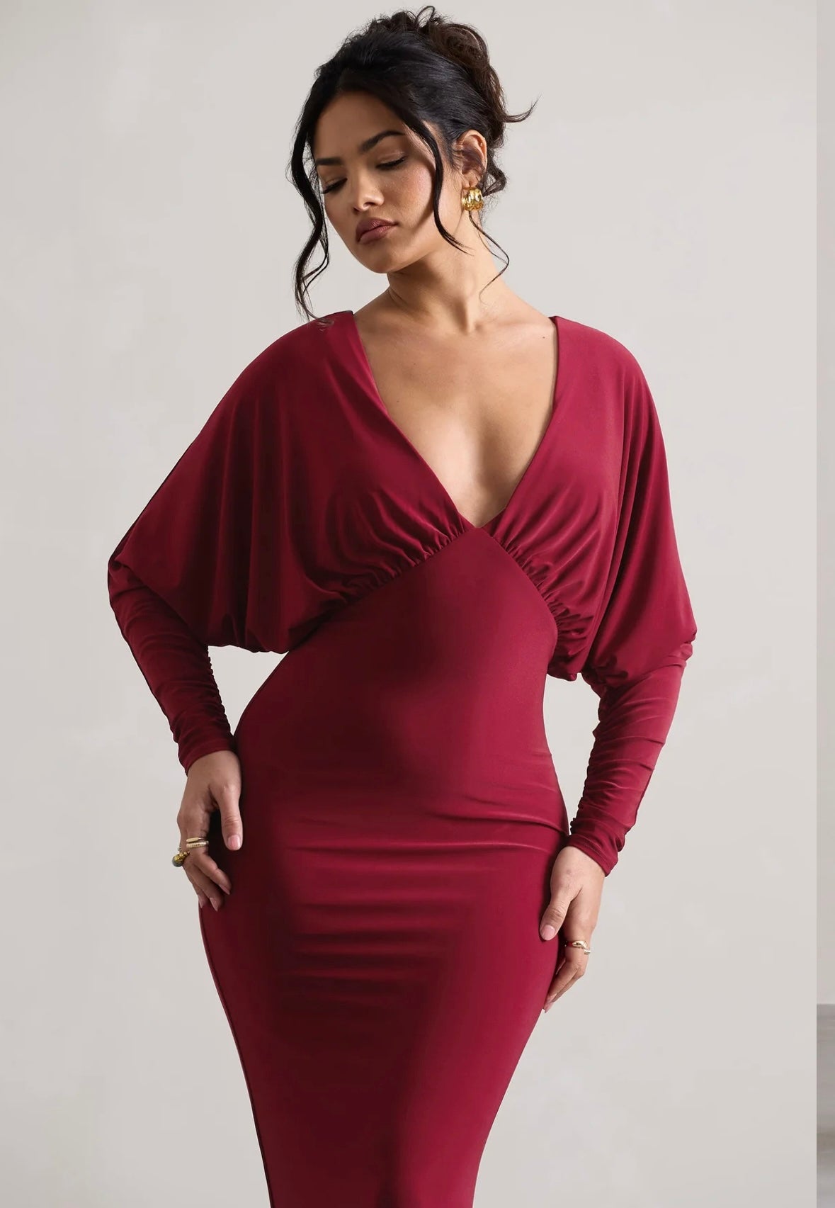 CLUB LONDON - Ruth Dress in Berry (AU 12/14)