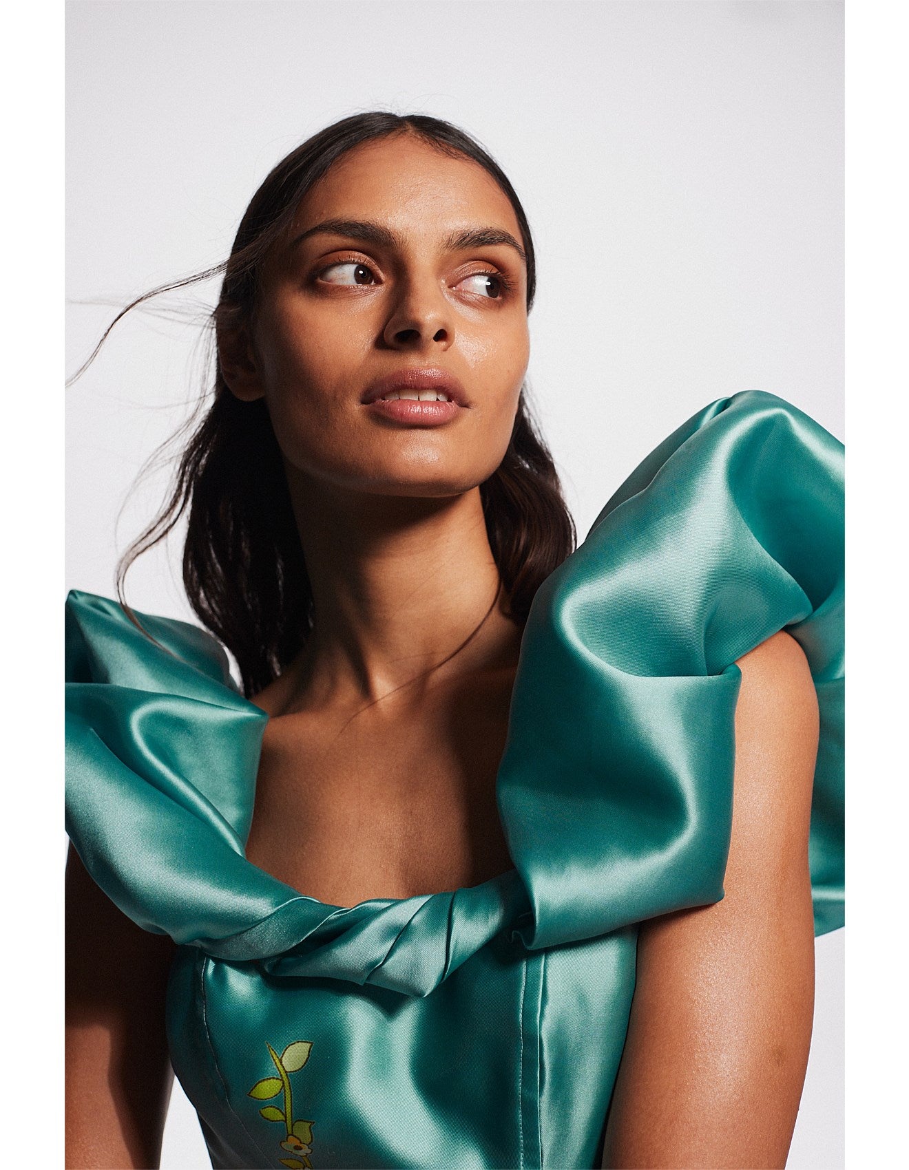 ALEMAIS - Regent Jade Mini Dress (AU 8)