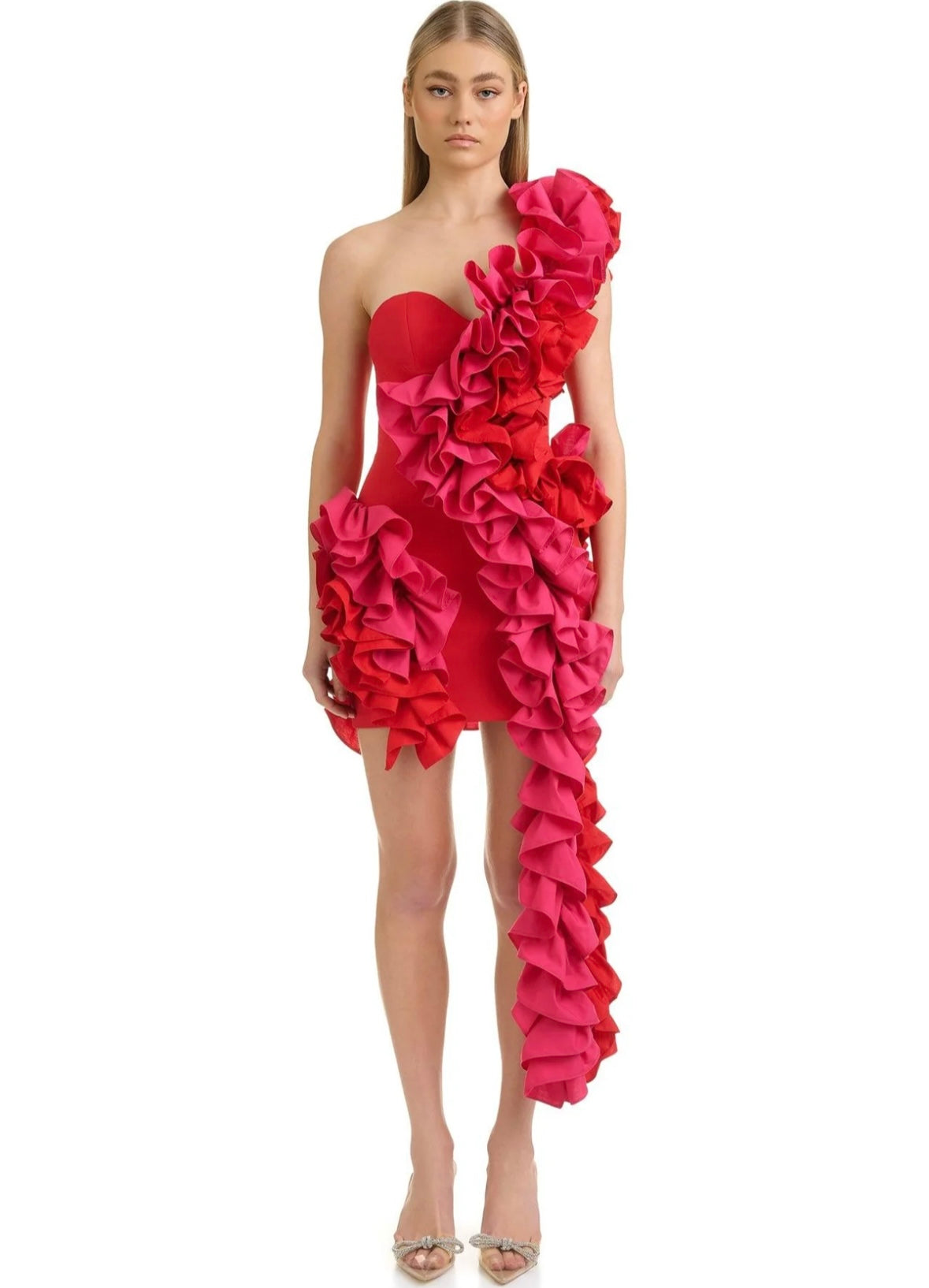 ELIYA THE LABEL - Yasmine Dress in Red (AU 10)