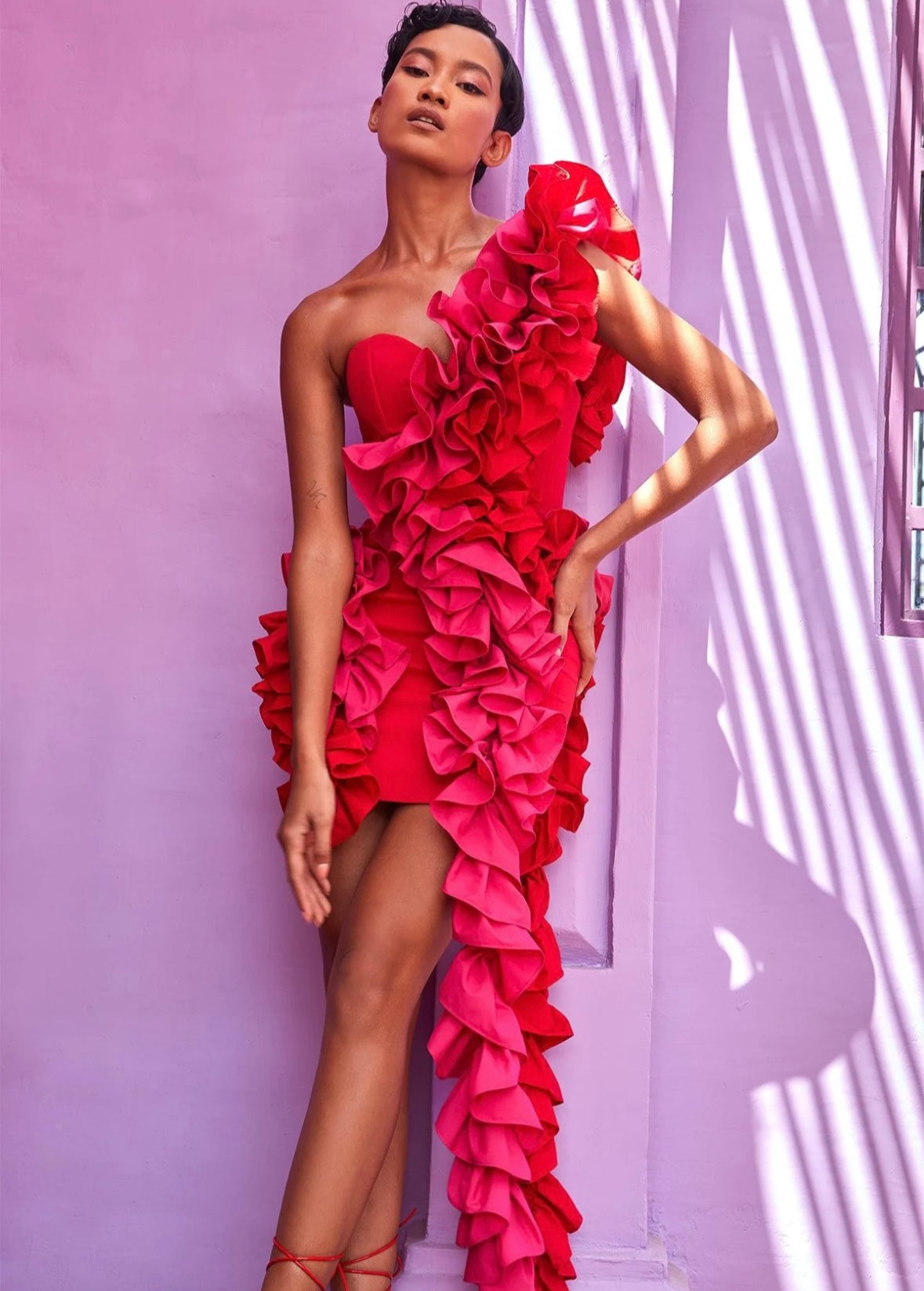 ELIYA THE LABEL - Yasmine Dress in Red (AU 10)