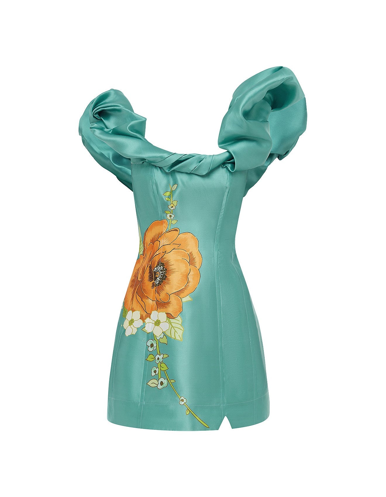 ALEMAIS - Regent Jade Mini Dress (AU 8)