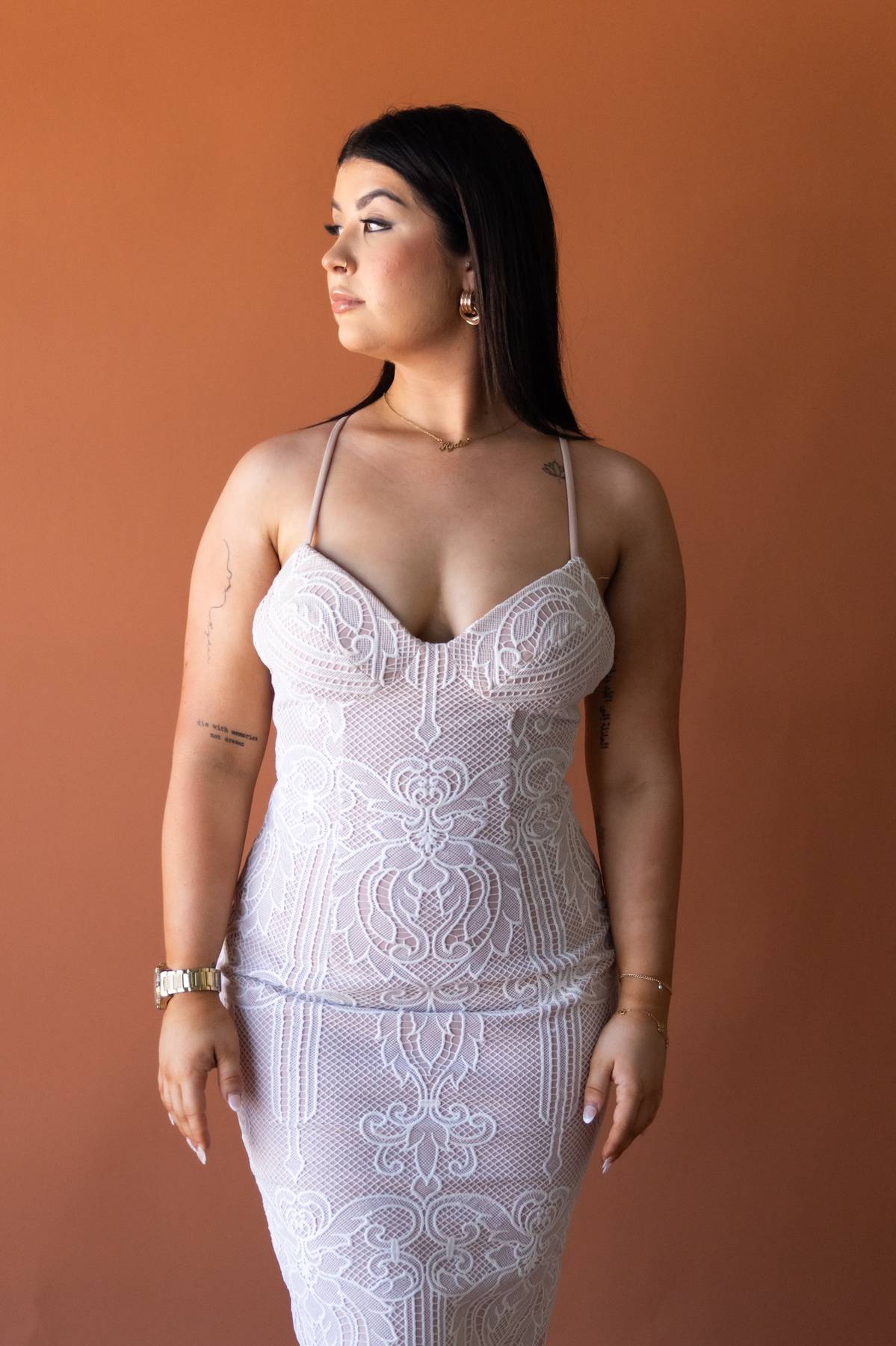 SHEIKE - Lunar Lace Midi Dress (AU 10)