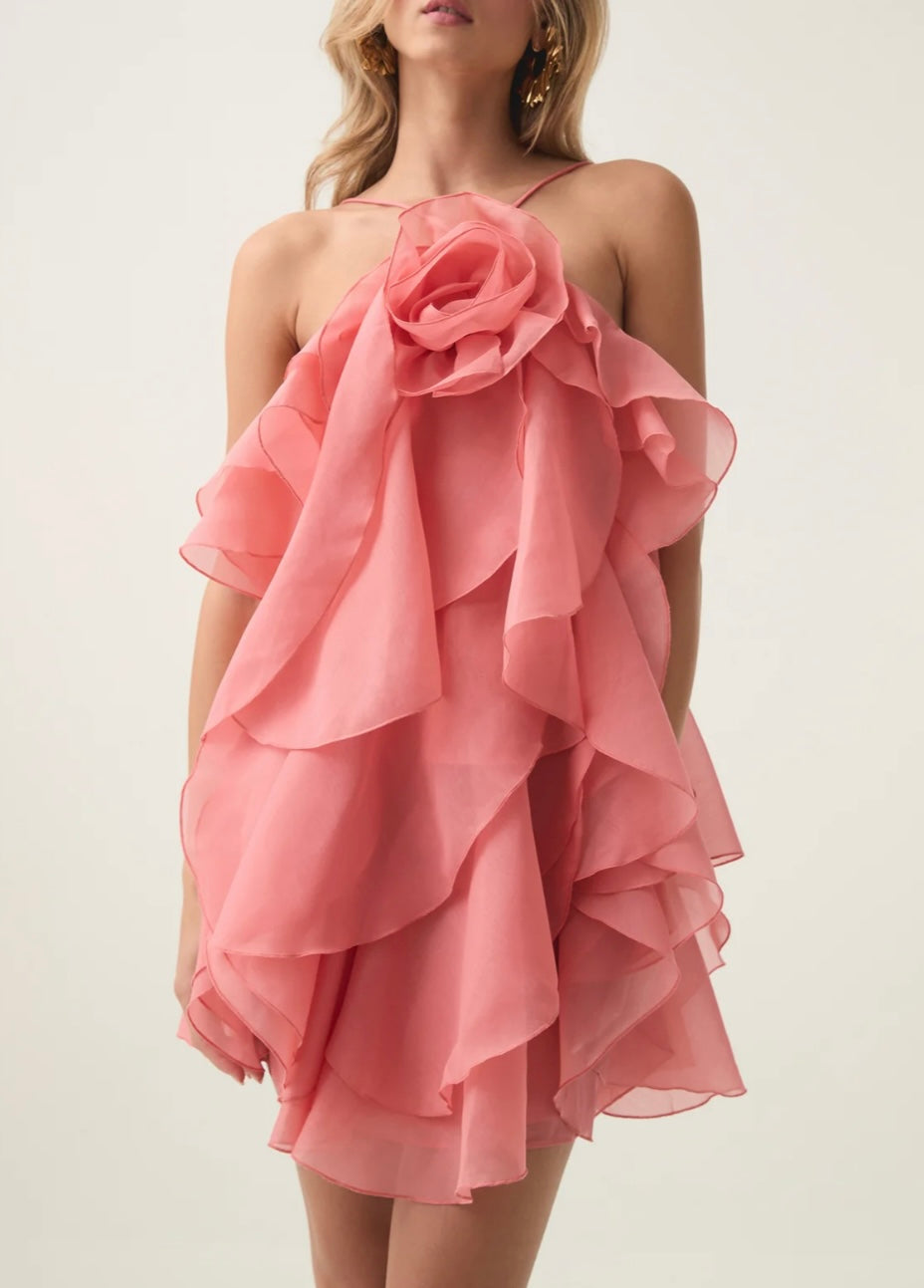 AJE - Pandorea Layered Mini Dress (Size 12)