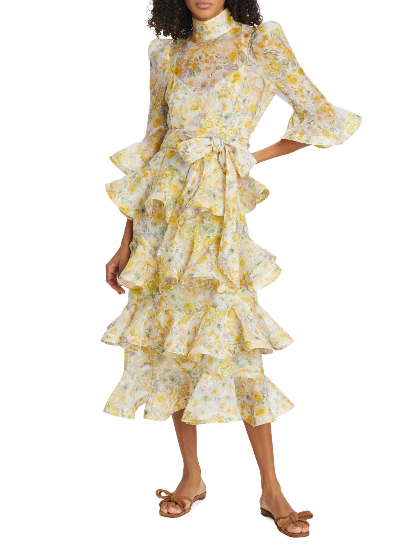 Harmony Tiered Midi Dress