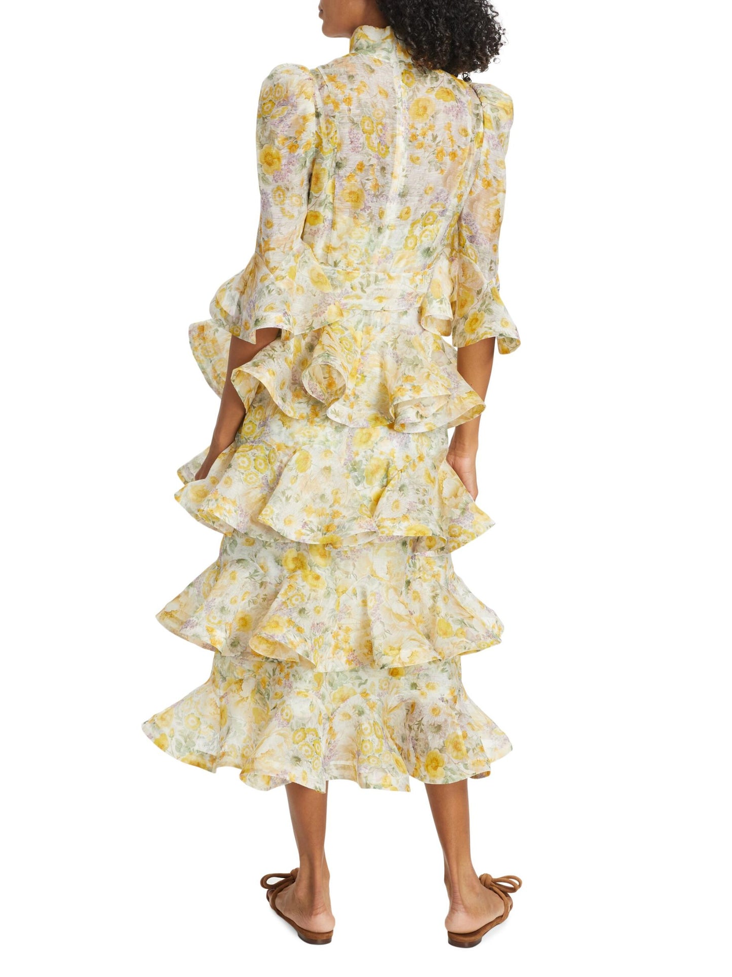 Harmony Tiered Midi Dress