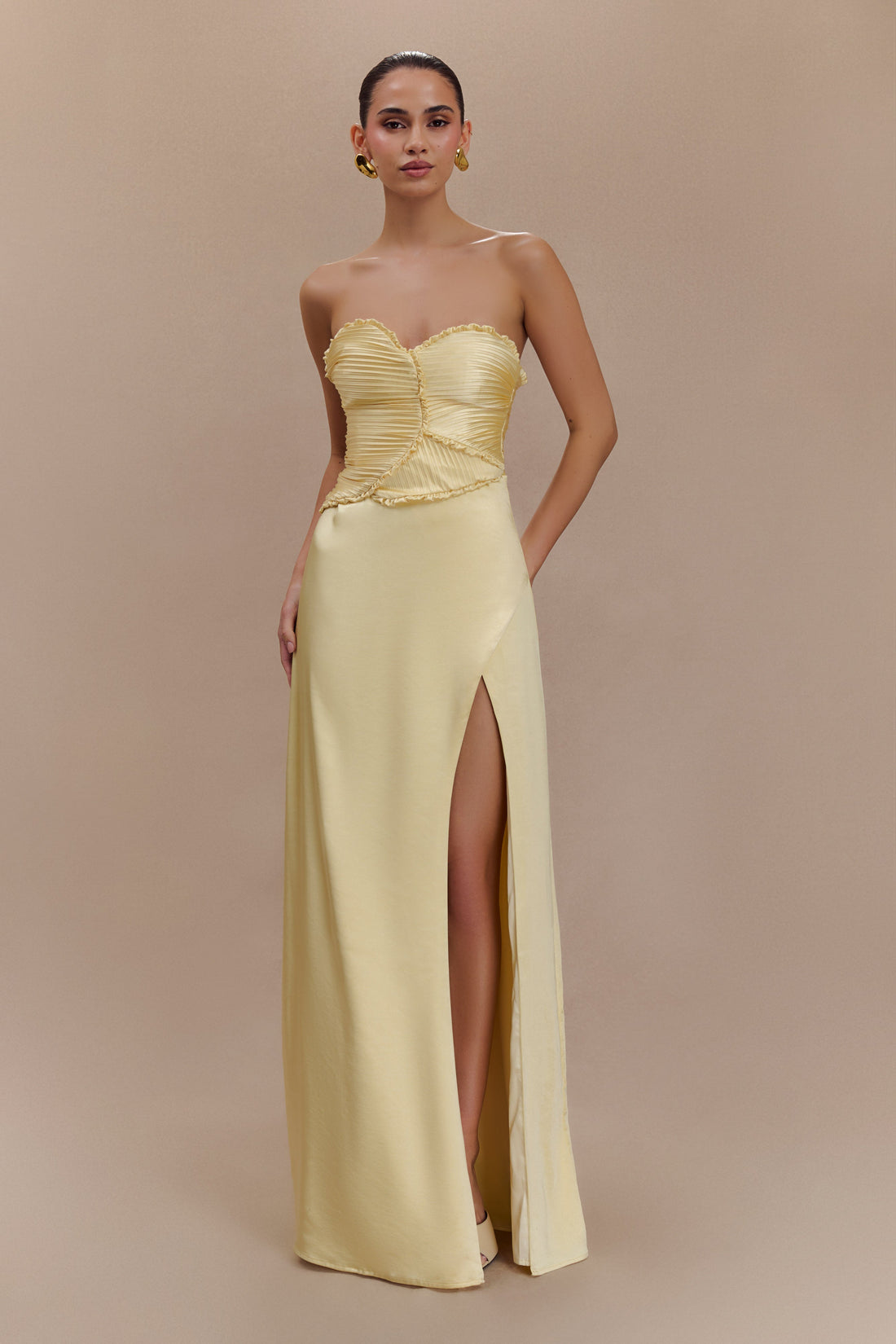 MESHKI - Larissa Maxi Dress (S)