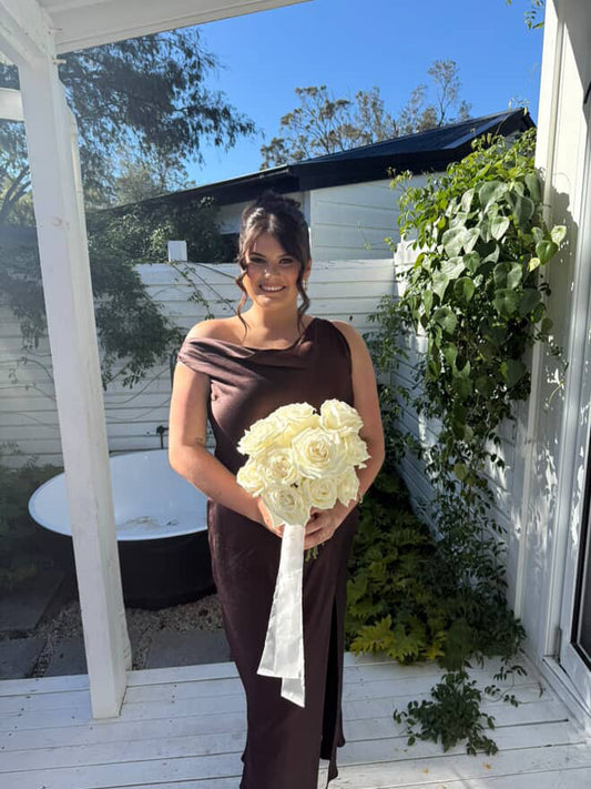 BEC & BRIDGE - Sol Asym Maxi Dress (AU 12)