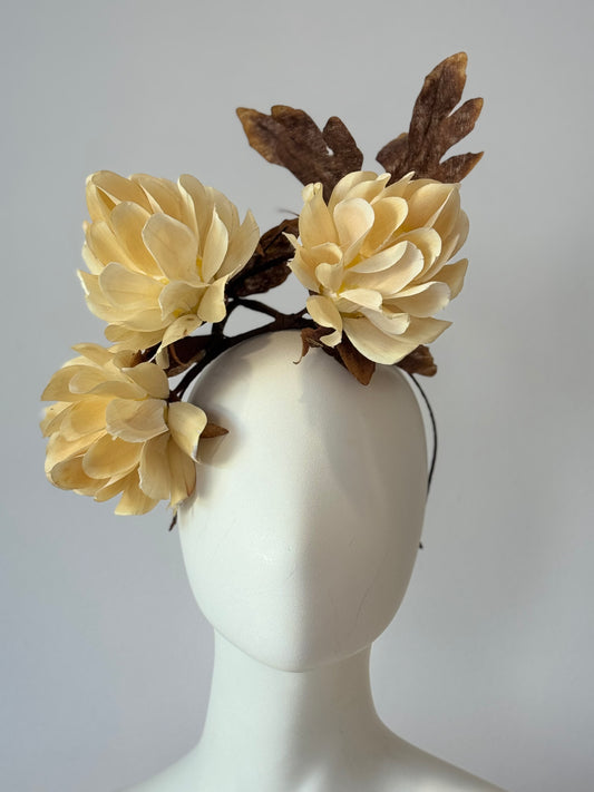 Wendy White Millinery Fascinator - Celeste