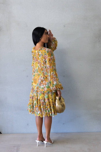 ZIMMERMANN - Poppy Frill Billow Mini Dress (1)