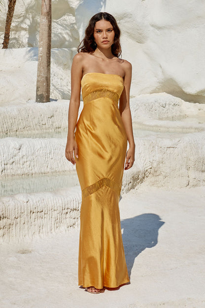 RUNAWAY THE LABEL - Melrose Maxi Dress (M)
