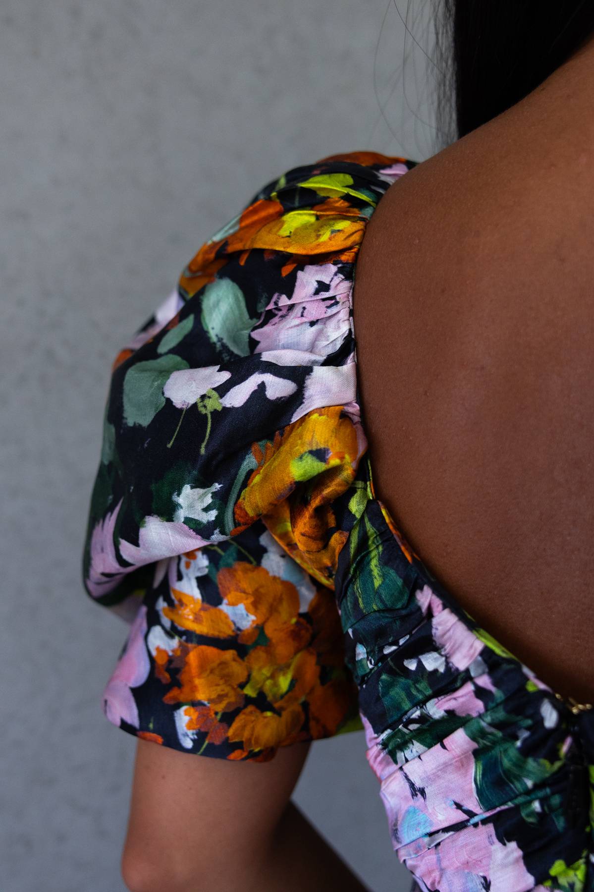 AJE - Gabrielle Plunge Midi Dress (AU 6)