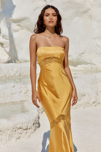 RUNAWAY THE LABEL - Melrose Maxi Dress (M)