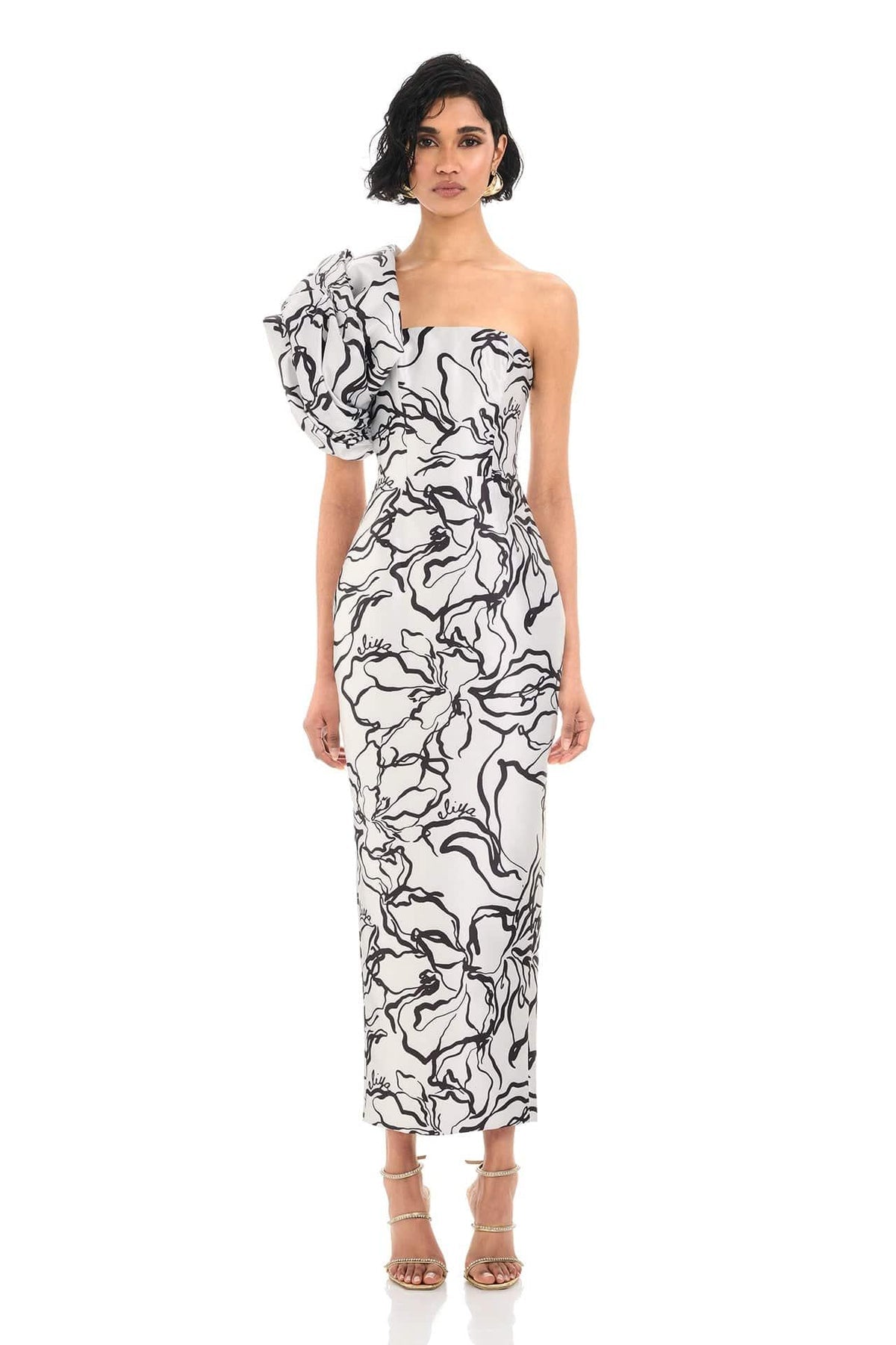 ELIYA THE LABEL - Alora Midi Dress (AU 16)