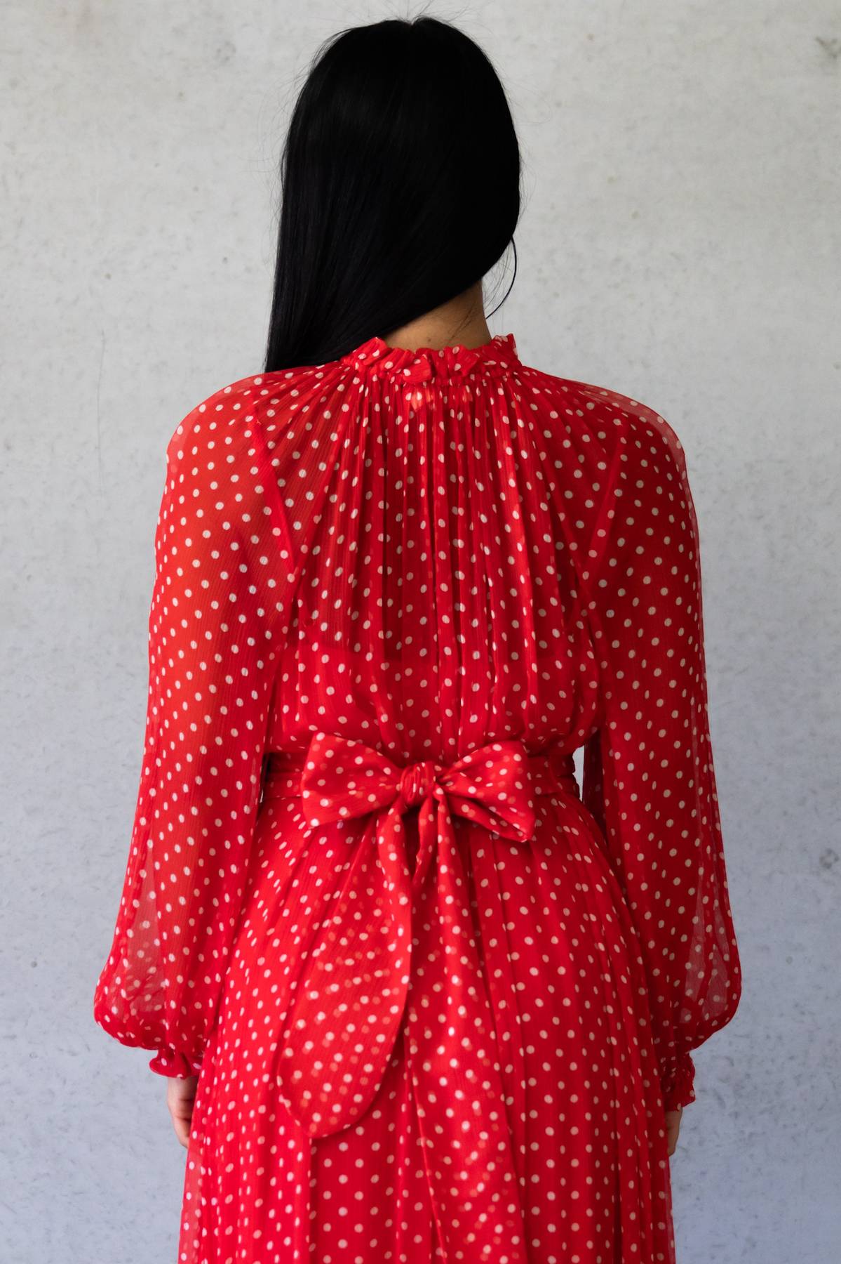 ZIMMERMANN - Ninety-Six Swing Red Polka Dot Dress (1)