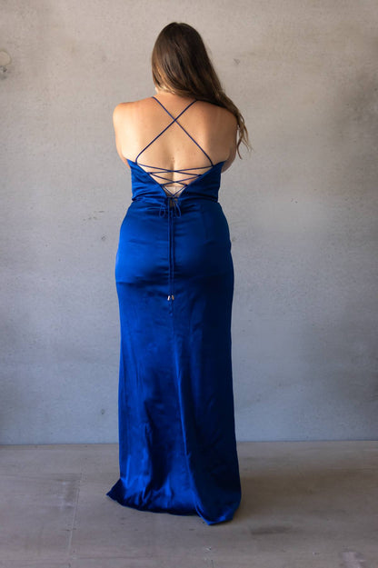 BARIANO - Stephanie Draped Cowl Gown (AU 14)