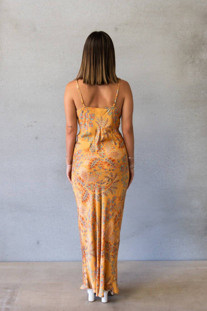 TIGERLILY - Manipura Dixie Midi Slip Dress (AU 10)