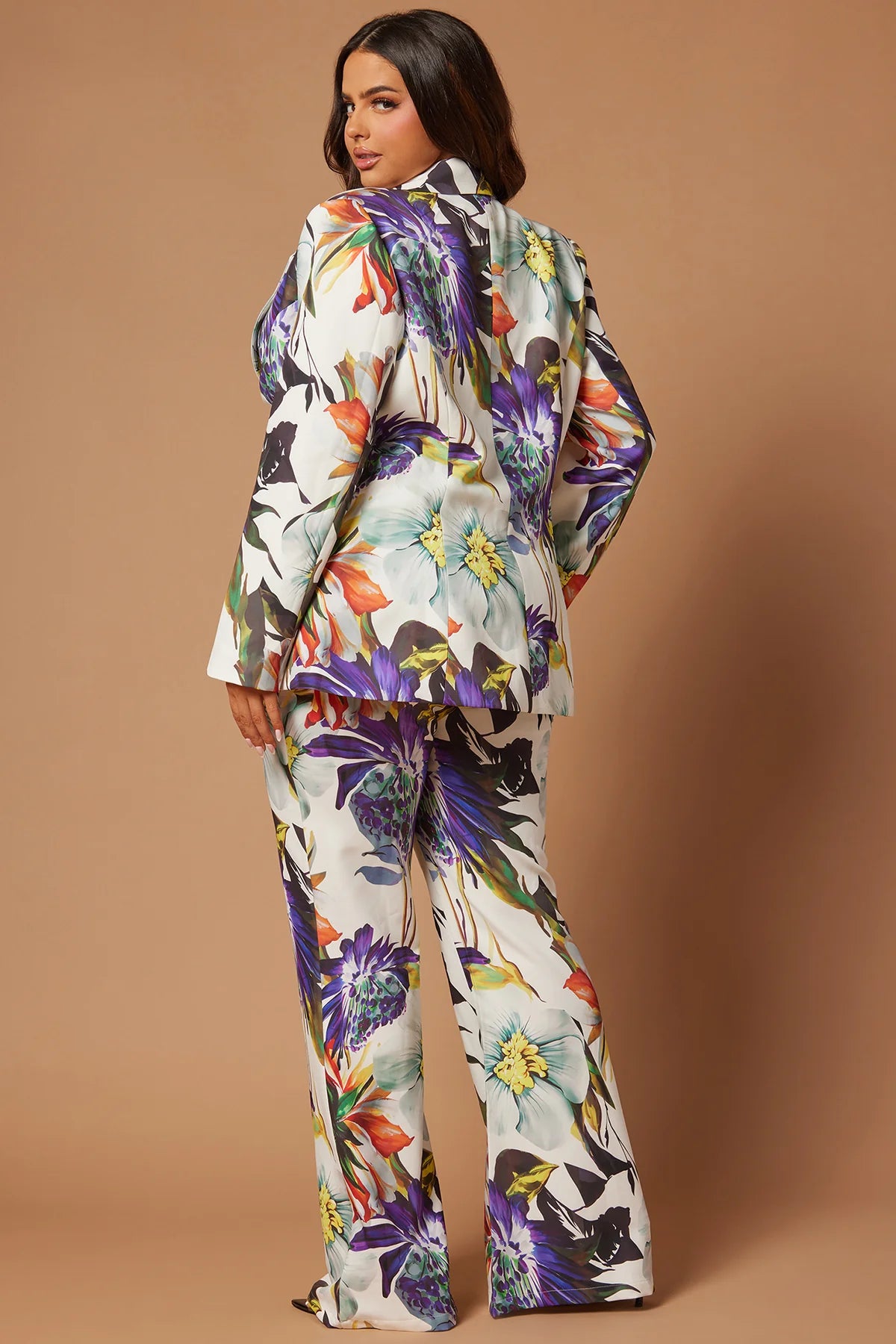 Liliana Floral Blazer Suit Set