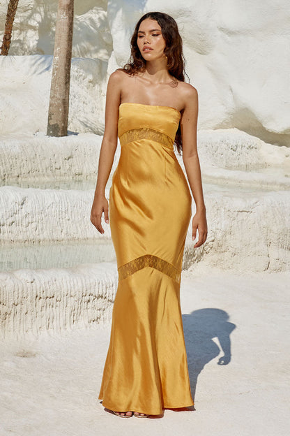 RUNAWAY THE LABEL - Melrose Maxi Dress (M)