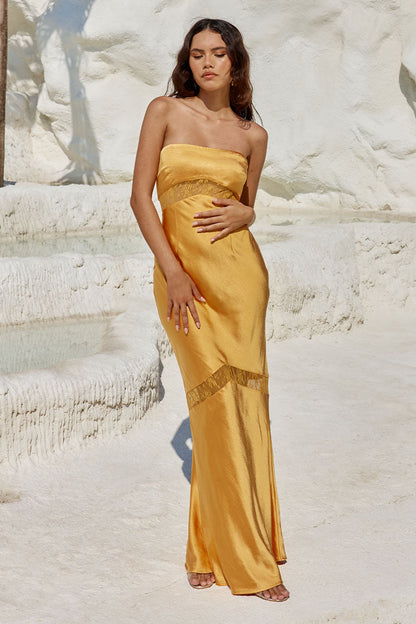 RUNAWAY THE LABEL - Melrose Maxi Dress (M)