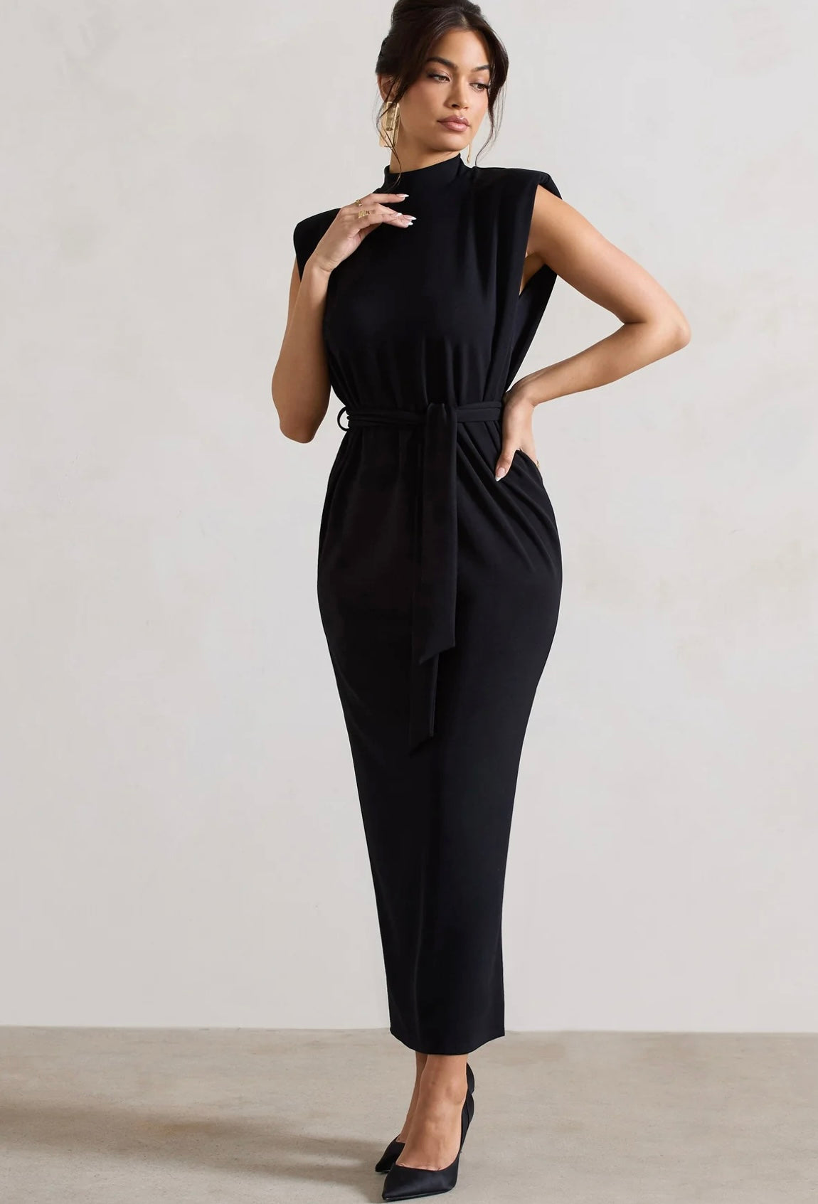 CLUB LONDON - Abbie Midi Dress (AU 12/14)