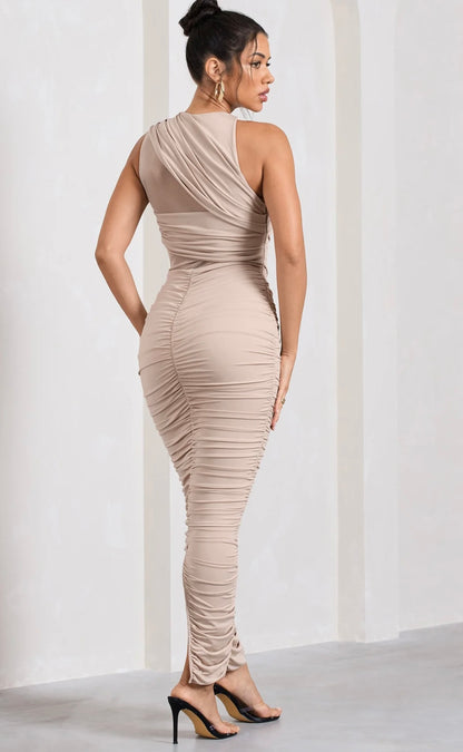 CLUB LONDON - Born With It Maxi Dress (AU 8/10)