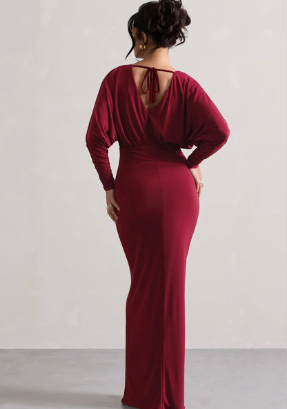 CLUB LONDON - Ruth Dress in Berry (AU 12/14)