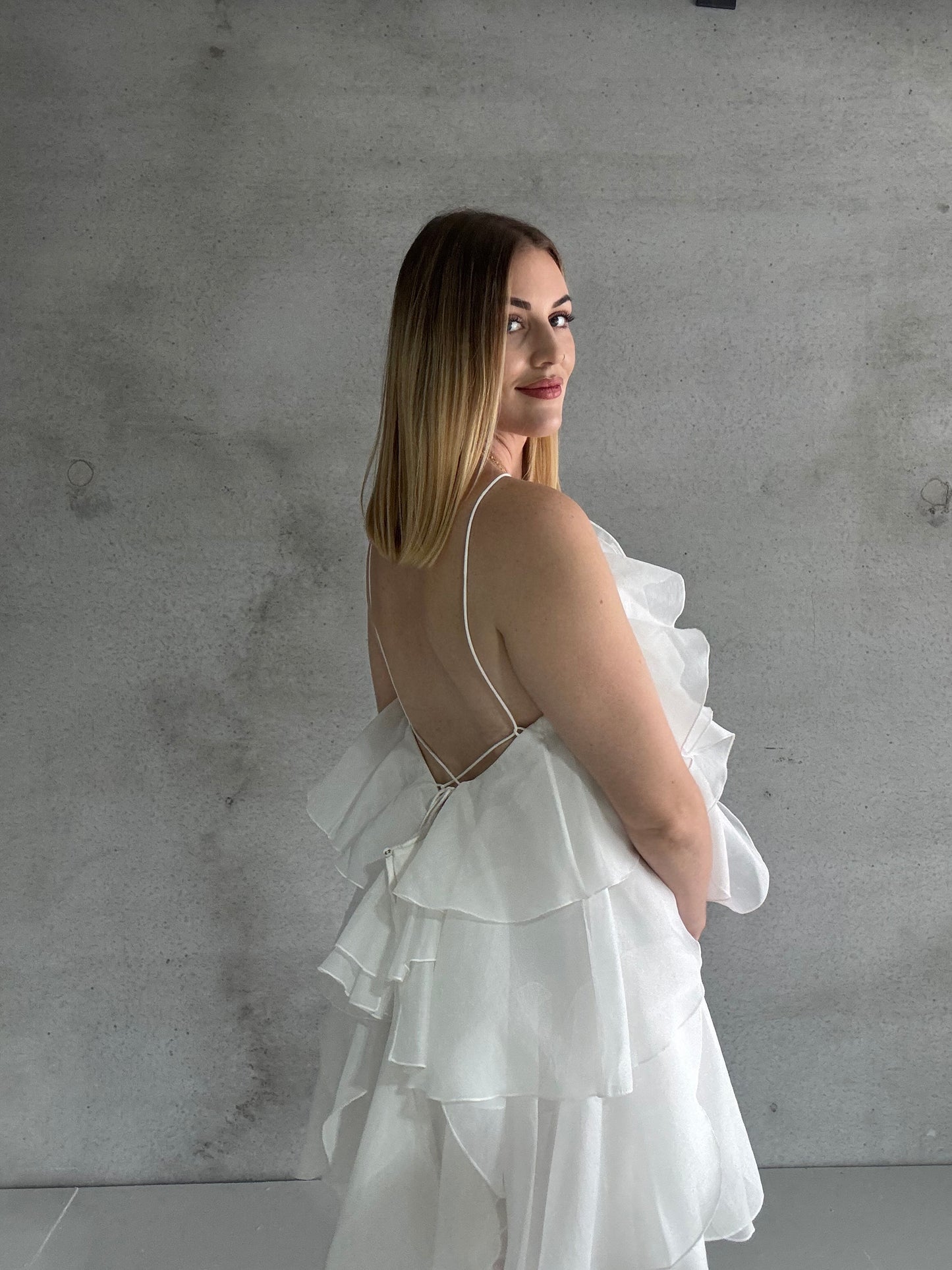 AJE - Pandorea Layered Mini Dress (AU 16)