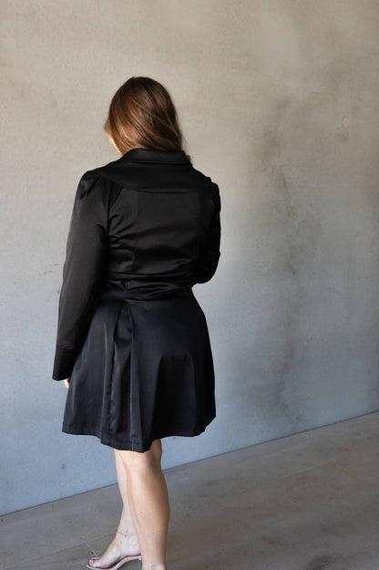 GORDON SMITH - Black Blazer Dress (AU 16)