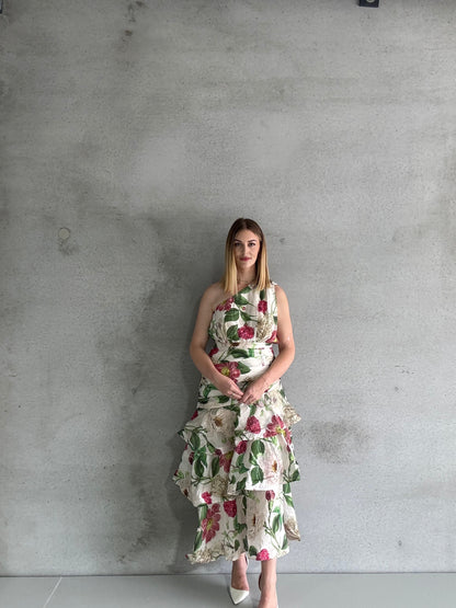 SHEIKE - Emilia Tiered Maxi Dress (AU 10/18)
