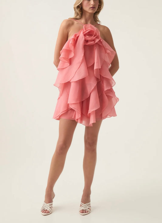 AJE - Pandorea Layered Mini Dress (Size 12)