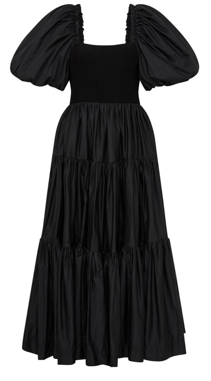 AJE - Casa Puff Sleeve Midi Dress (AU 12)