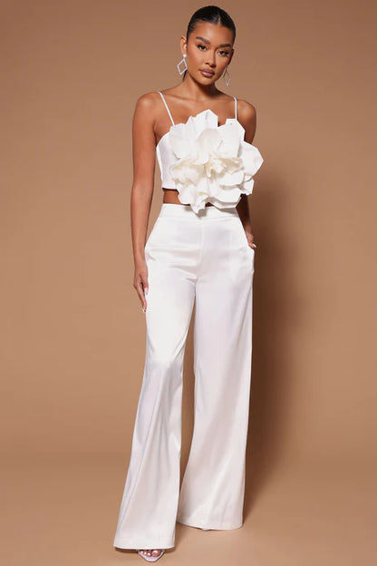Rosalia Flower Set - White
