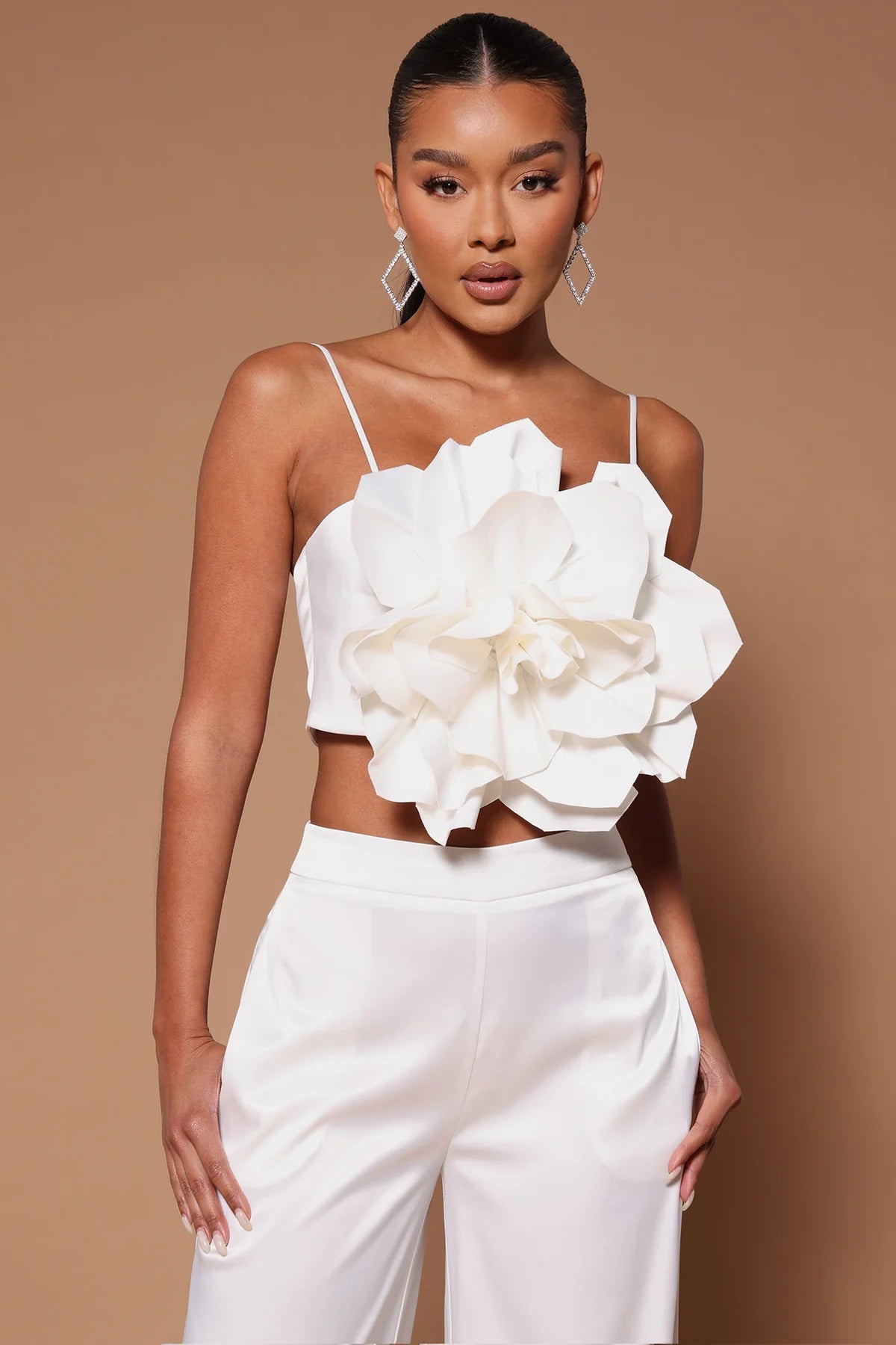 Rosalia Flower Set - White