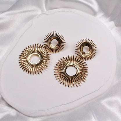 BLACK & BLOOM - Iris Earrings - For Sale