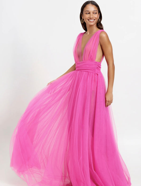 Karmina Dress in Pink