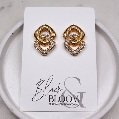 BLACK & BLOOM - Lune Earrings - For Sale
