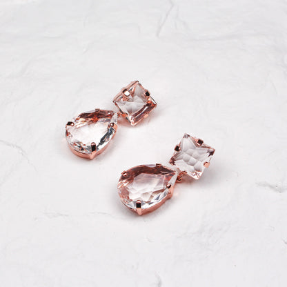 Sanremo Earrings in Rose Gold - For Sale