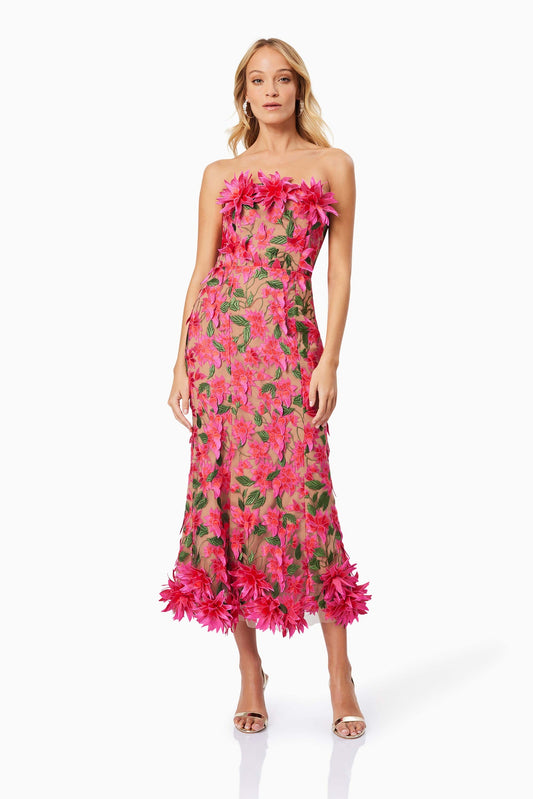 ELLIATT - Valentina Midi Cocktail Dress (L)