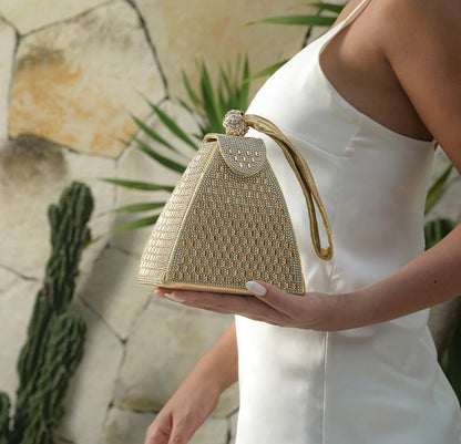 Crystal Pyramid Handbag - For Hire