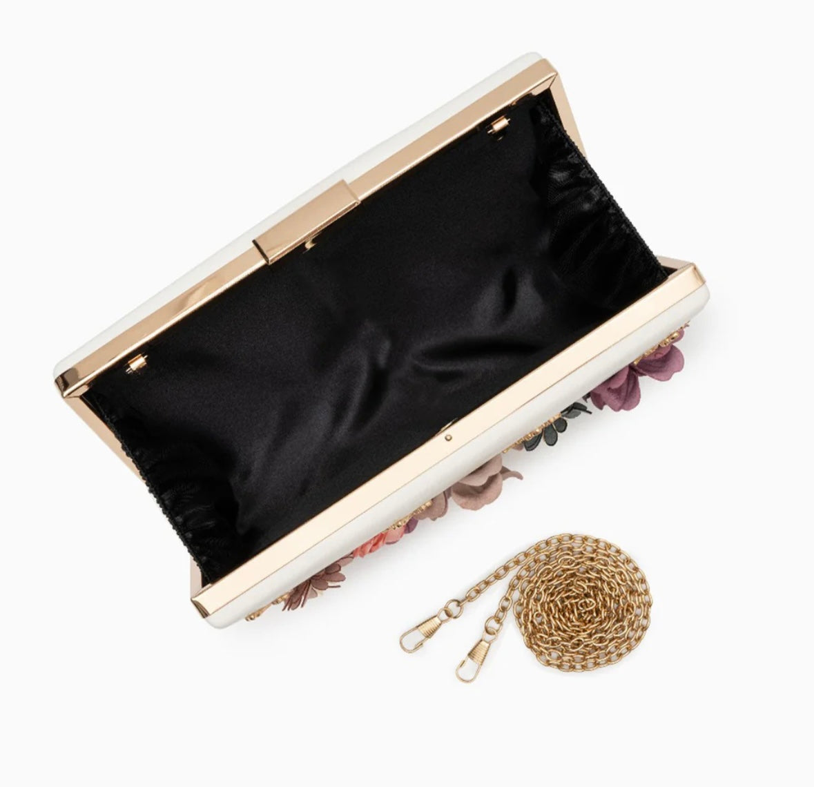 Juliet Flower Clutch Bag - For Hire
