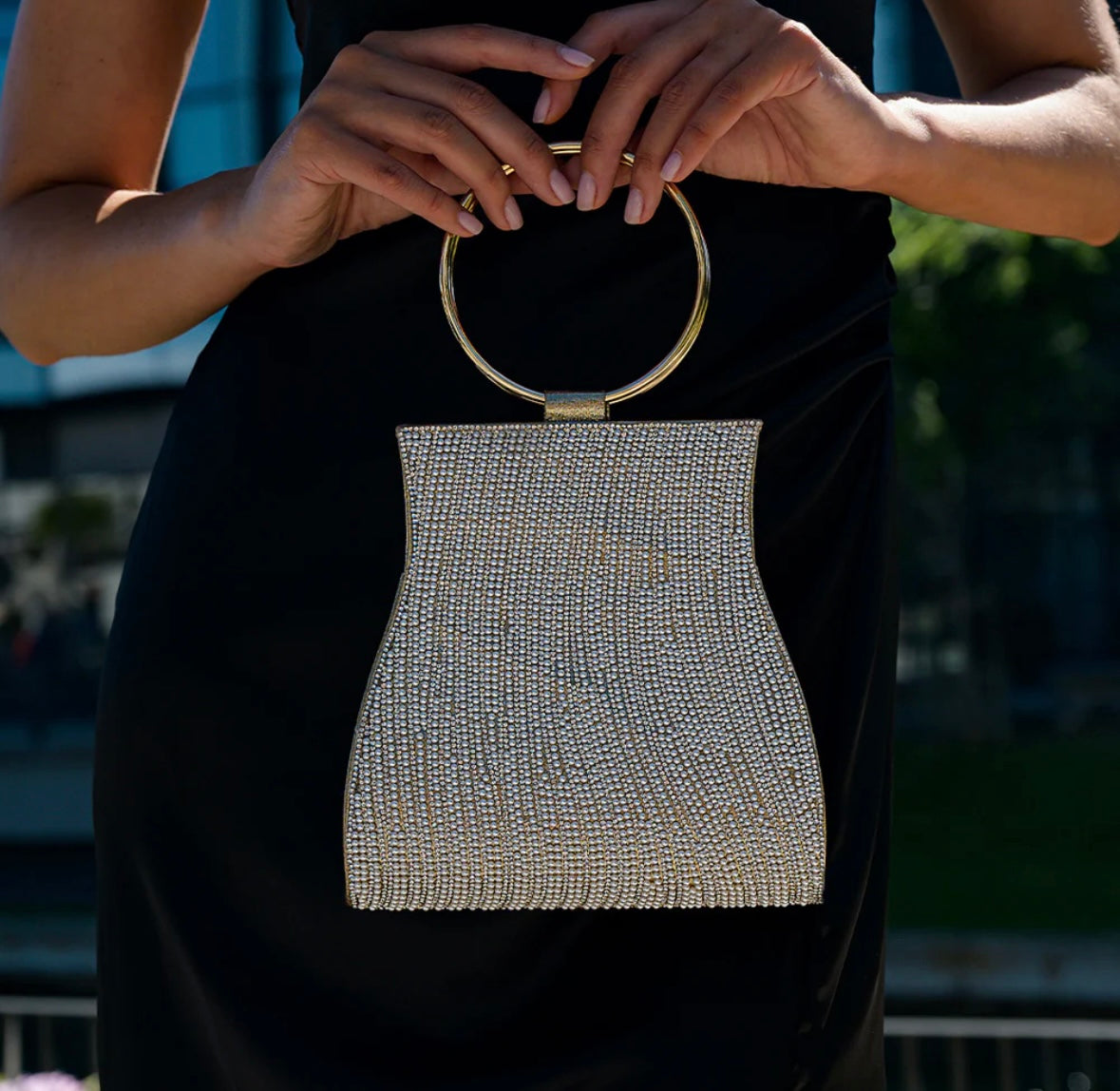 Meghan Rhinestones Handbag - For Hire