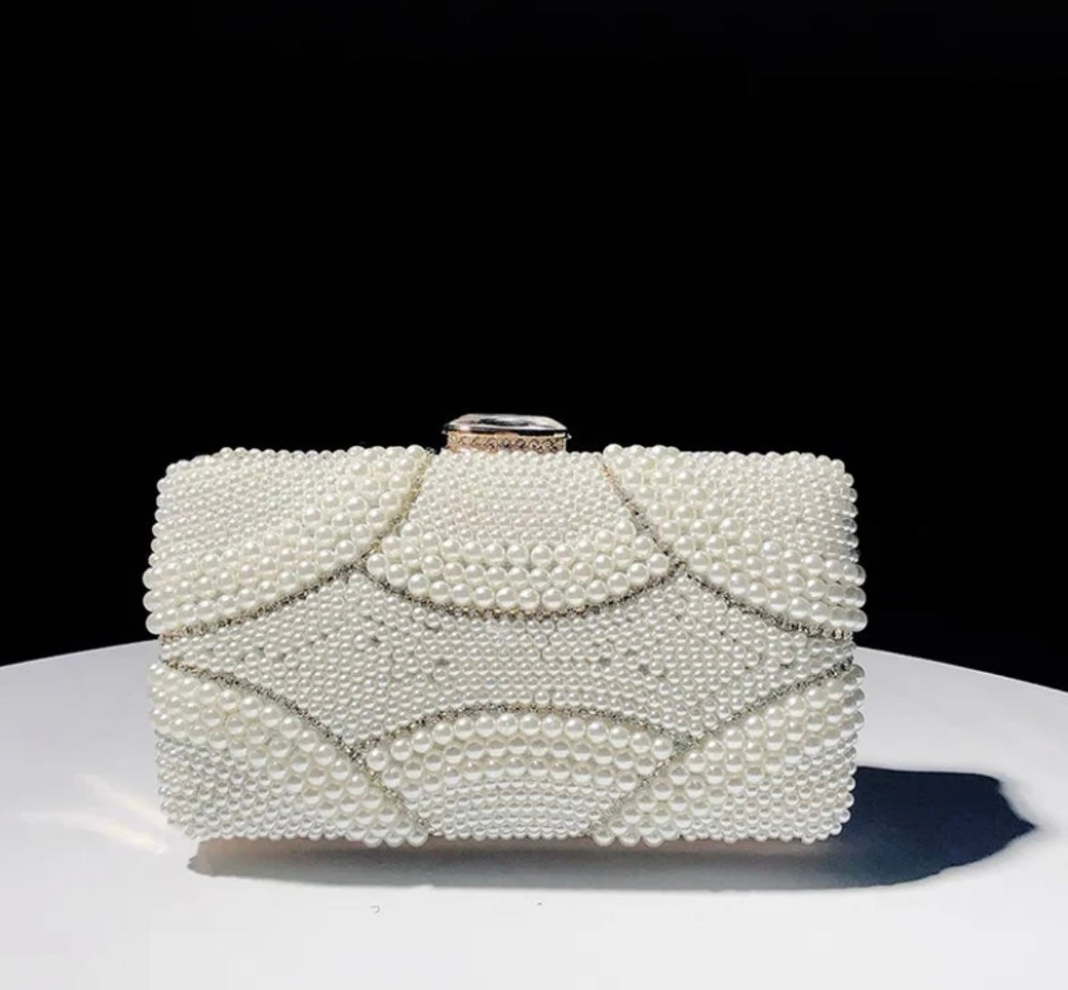 Violeta Pearl Clutch Bag - For Hire