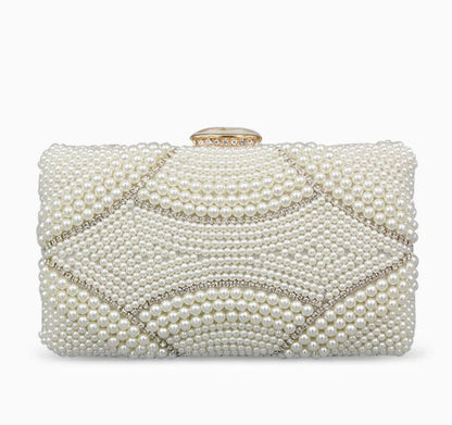 VERANO HILL - Violeta Pearl Clutch Bag - For Hire